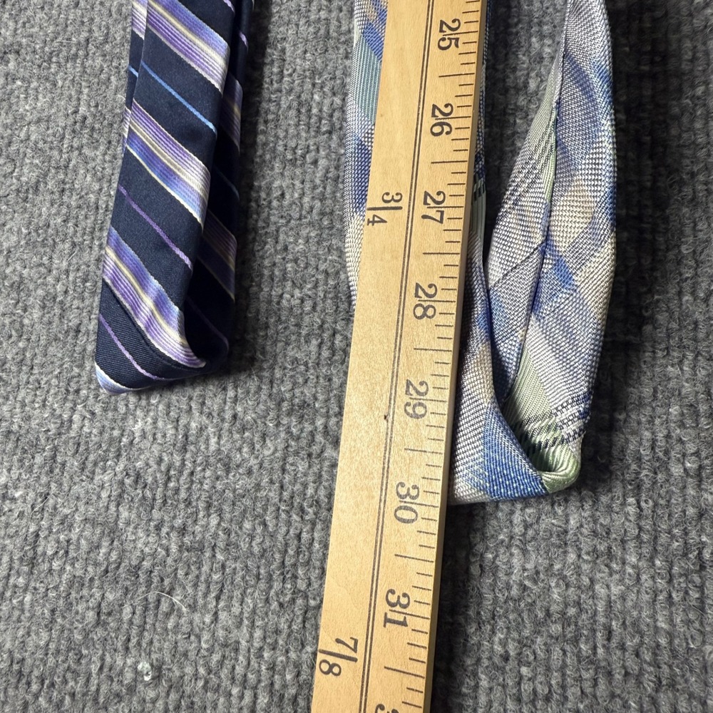 Stafford Neckties‎ Men's Striped Plaid Professional Business Dress Ties (2) - Picture 6 of 6